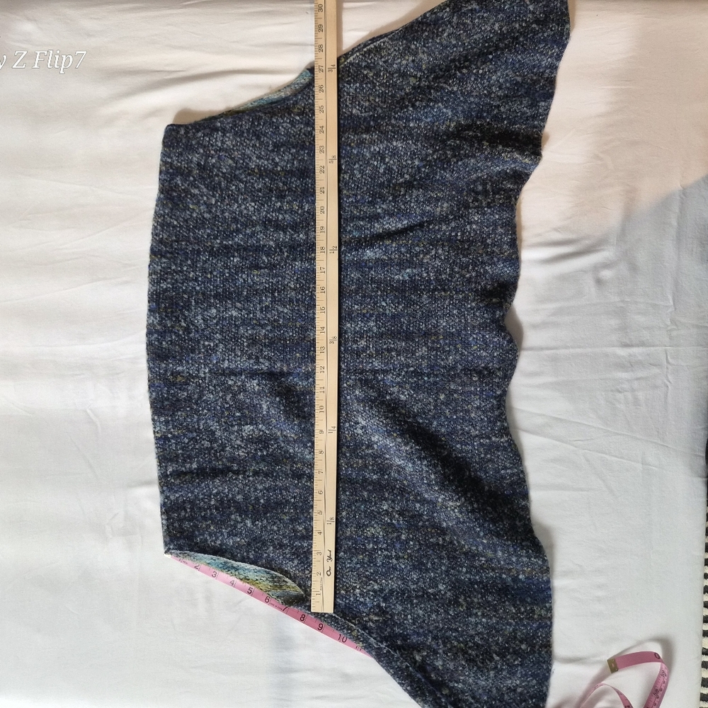 Peruvian Connection Alpaca Wool Knit Open Front Vest - One Size - Picture 3 of 3